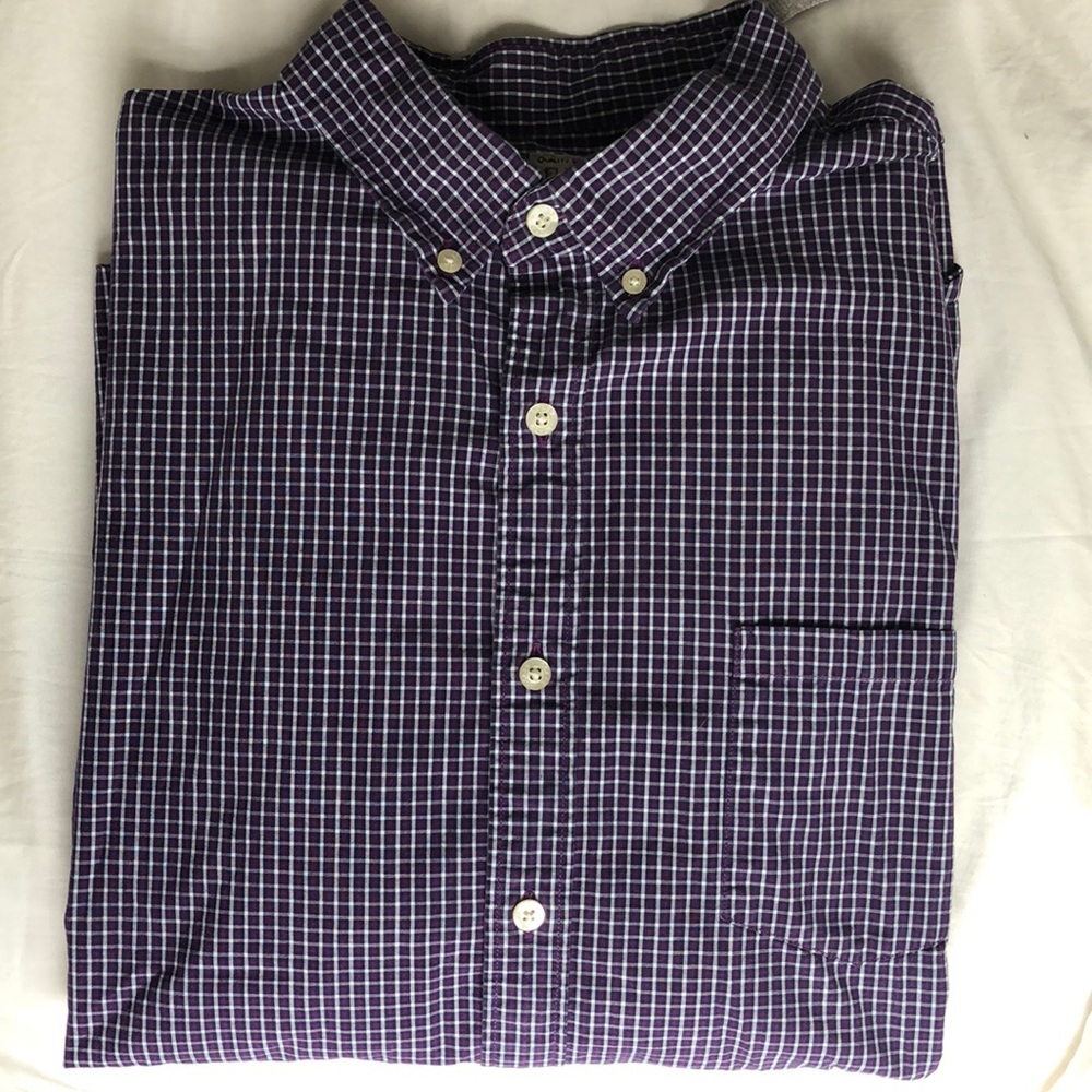 J. Crew Plaid Button Down Long Sleeve Shirt